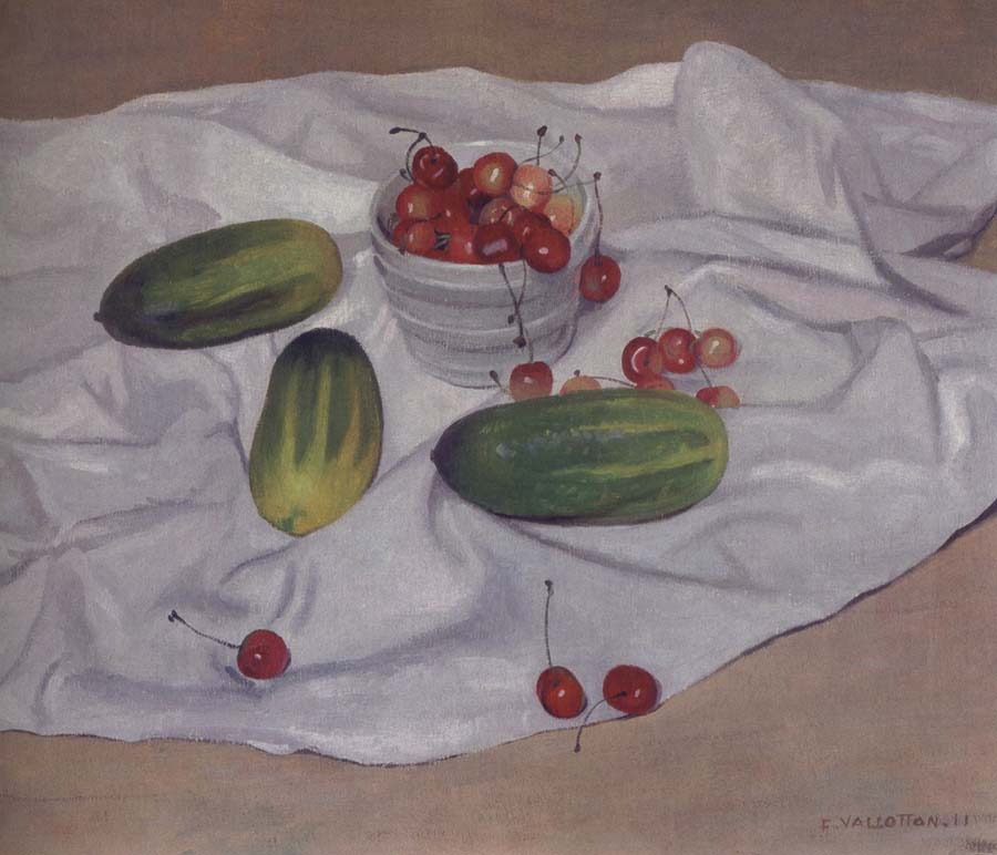 Still life with Cucumbers